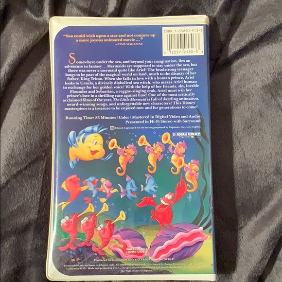 Little Mermaid BLACK DIAMOND EDITION BAND COVER - Picture 2 of 3